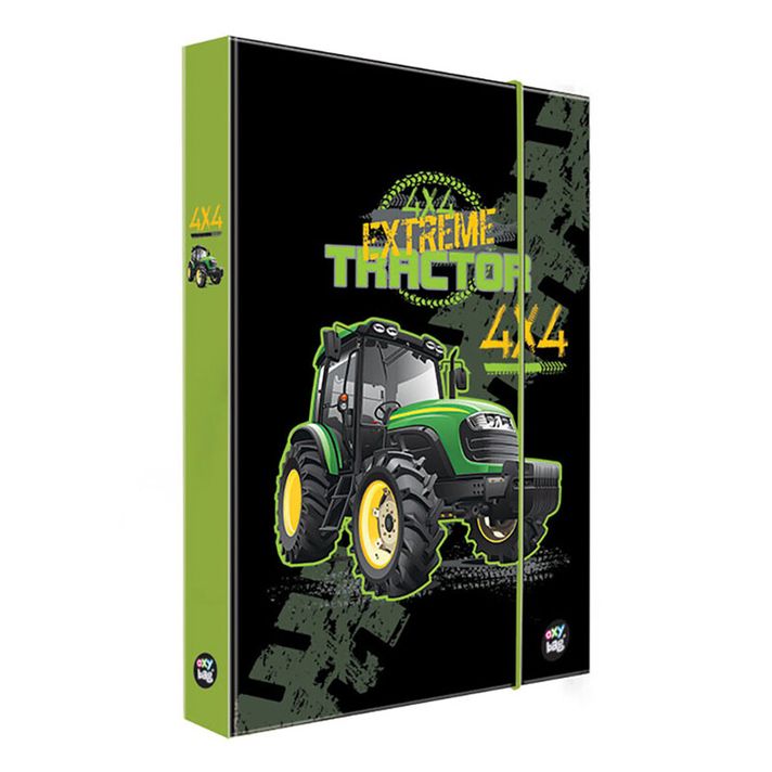 KARTON PP - Box na zošity A4 Traktor