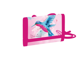 KARTON PP - Detská peňaženka so šnúrkou - Kolibrík