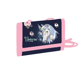 KARTON PP - Detská peňaženka so šnúrkou - Unicorn