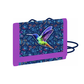 KARTON PP - Detská textilná peňaženka Kolibrík