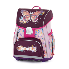 KARTON PP - Školská taška PREMIUM - Motýľ