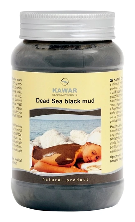 KAWAR - Čierne bahno s minerálmi z Mŕtveho mora 750g