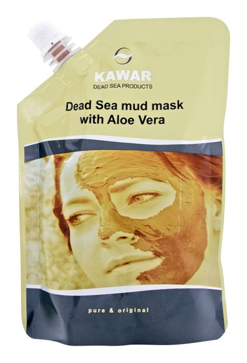 KAWAR - Pleťová maska s minerálmi z Mŕtveho mora 250g sáčok s uzáverom - s výťažkami z Aloe vera