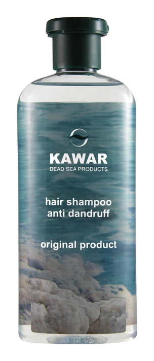 KAWAR - Šampón proti lupinám s minerálmi z Mŕtveho mora 400ml