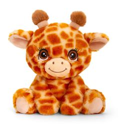 KEEL TOYS - SE1088 Keeleco Žirafa - eko plyšová hračka 16 cm