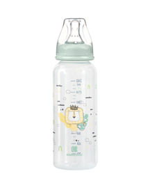 KIKKABOO - Dojčenská fľaša 240ml 3m+ Savanna Mint