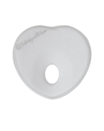 KIKKABOO - Ergonomický vankúšik z pamäťovej peny Heart Airknit Grey
