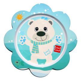 LABEL LABEL - Friend Tanier s kvetinovým tvarom - ľadový medveď