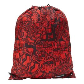 LEGO BAGS - Ninjago Red - vrecko na prezuvky