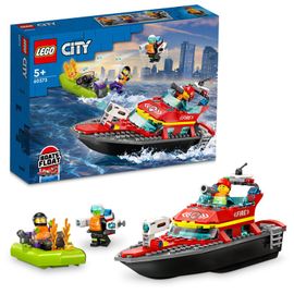 LEGO - City 60373 Hasičská záchranná loď a čln