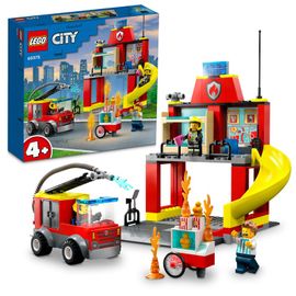 LEGO - City 60375 Hasičská stanica a auto hasičov