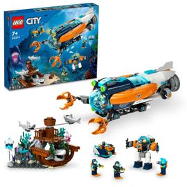 LEGO - City 60379 Prieskumná ponorka na dne mora