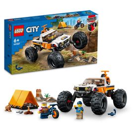 LEGO - City 60387 Dobrodružstvá s terénnym autom 4 x 4
