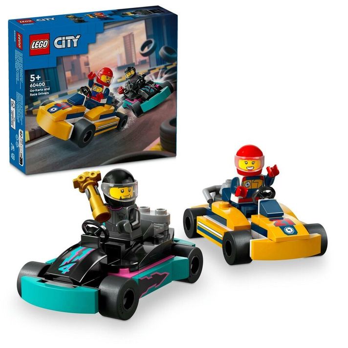LEGO -  City 60400 Motokáry a pretekári