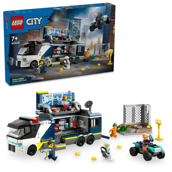 LEGO -  City 60418 Mobilné kriminalistické laboratórium policajtov