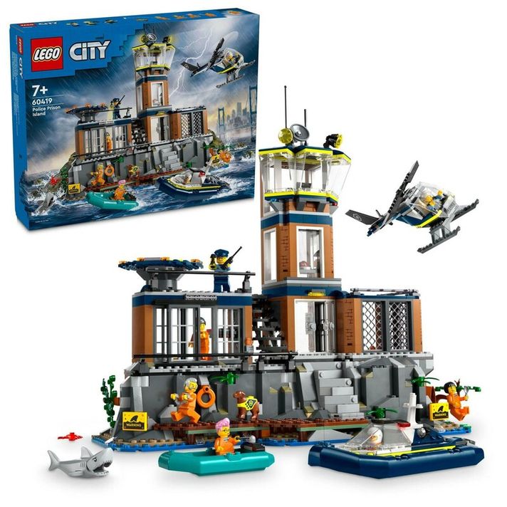 LEGO -  City 60419 Polícia a väzenie na ostrove
