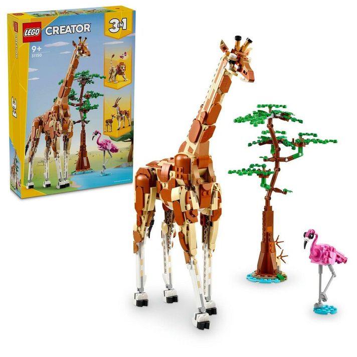 LEGO -  Creator 3 v 1 31150 Divoké zvieratá zo safari