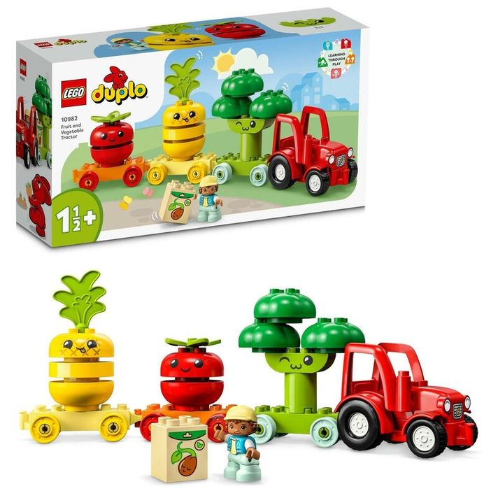 LEGO - DUPLO 10982 Traktor so zeleninou a ovocím