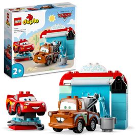 LEGO - DUPLO 10996 V umyvárke s Bleskovým McQueenom a Materom