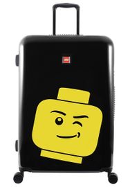 LEGO LUGGAGE - Luggage ColourBox Minifigure Head 28 - Čierny