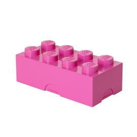 LEGO LUNCH - box na desiatu 100 x 200 x 75 mm - ružová