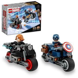 LEGO - Marvel 76260 Black Widow a Captain America na motorkách