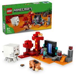 LEGO -  Minecraft 21255 Prepadnutie portálu do Netheru