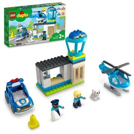 LEGO - Policajná stanica a vrtuľník
