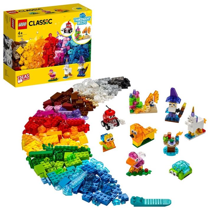LEGO - Priesvitné kreatívne kocky