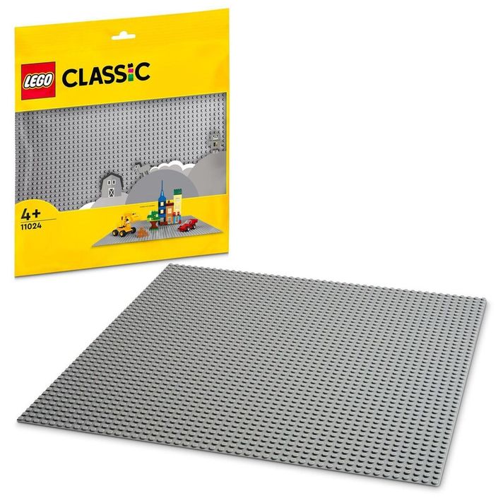 LEGO - Sivá podložka na stavanie