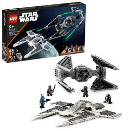 LEGO - Star Wars 75348 Mandaloriánska stíhačka triedy Fang proti TIE Interceptoru