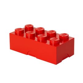 LEGO STORAGE - box na desiatu 100 x 200 x 75 mm - červená