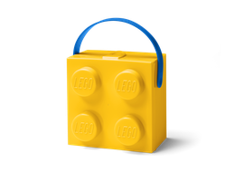 LEGO STORAGE - box na desiatu s rukoväťou 165x165x117 mm - žltý