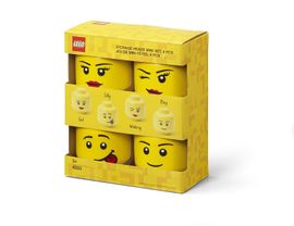 LEGO STORAGE - úložný box - hlavy (mini) Multi-pack 4 ks