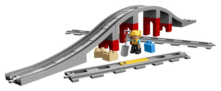 LEGO - Vlakový most a koľajnice