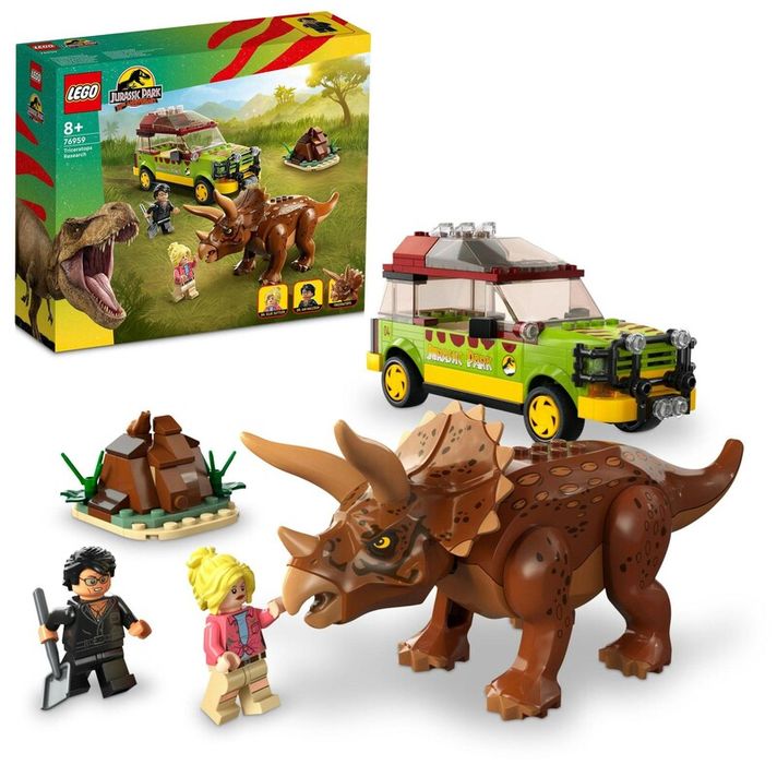LEGO - Výskum triceratopsa