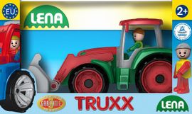 LENA - Truxx Traktor v okrasnej Krabici