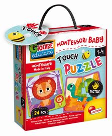 LISCIANIGIOCH - Montessori Baby Touch - Puzzle