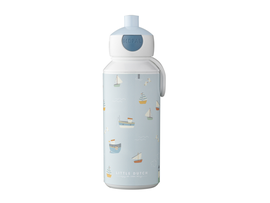 LITTLE DUTCH - Fľaša na pitie 400 ml Námornícky záliv