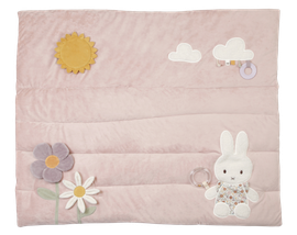 LITTLE DUTCH - Hracia deka králiček Miffy Vintage Kvety