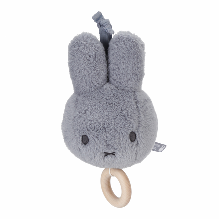 LITTLE DUTCH - Hudobný králiček Miffy Fluffy Blue
