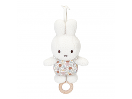 LITTLE DUTCH - Hudobný králiček Miffy Vintage Kvety