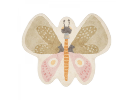 LITTLE DUTCH - Koberec Motýľ 94x110cm