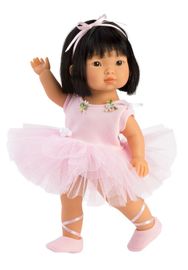 LLORENS - 28031 LU BALLET - realistická bábika s celovinylovým telom - 28 cm