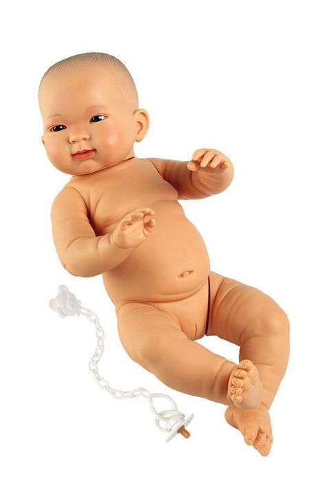 LLORENS - 45006 NEW BORN DIEVČATKO-  realistické bábätko s celovinylovým telom