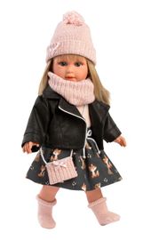 LLORENS - 54040 CARLA -realistická bábika s mäkkým látkovým telom  - 40 cm