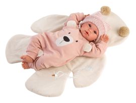 LLORENS - 63644 NEW BORN - realistická bábika bábätko so zvukmi a mäkkým látkovým telom - 36