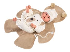 LLORENS - 63645 NEW BORN - realistická bábika bábätko so zvukmi a mäkkým látkovým telom - 36
