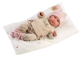 LLORENS - 74020 NEW BORN - realistická bábika bábätko so zvukmi a mäkkým látkovým telom - 42
