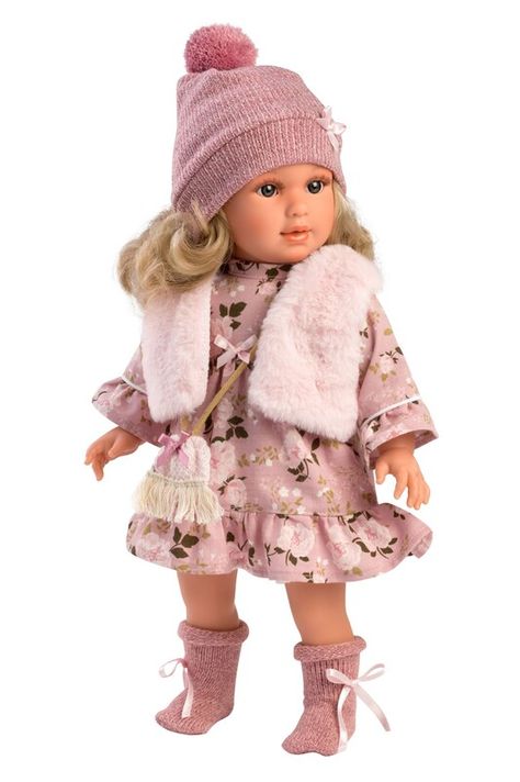 LLORENS - Llorens 54042 ANNA - realistická bábika s mäkkým látkovým telom - 40 cm
